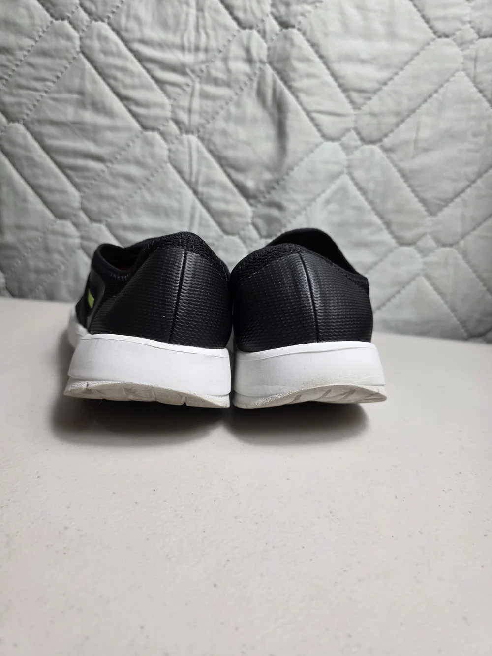 OOFOS Oomg Low Shoes Mens 8 Black Mesh Slip On Comfort Recovery Casual